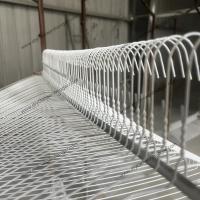 40cm 2.3mm Dry Cleaner Wire Hangers Cheap Price White Powder-Coated
