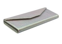 Caisse pliable scintillante en verre, caisse faite main de lunettes de soleil de triangle de carton