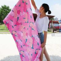 Wholesale Sand Free Custom Towel Microfiber Printing Sublimation Beach Towel