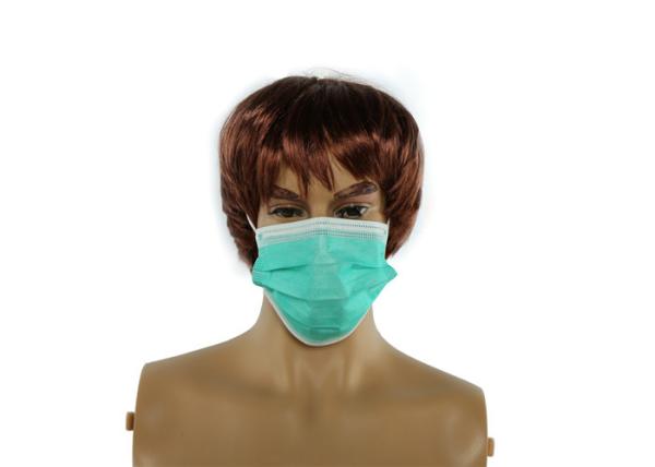 Asbestos Removal Disposable Dust Mask 3 - Ply With Elastic Ear Loop