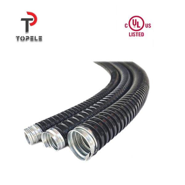 Aço galvanizado Elétrico Flexível Conduto Metálico PVC revestido