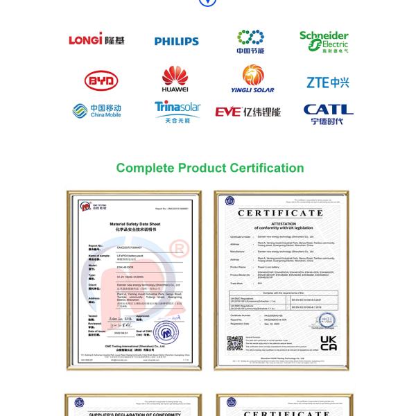 24 В 200 ч Литий-железофосфатный аккумулятор 48 В 100 ч Lifepo4 аккумулятор для хранения энергии