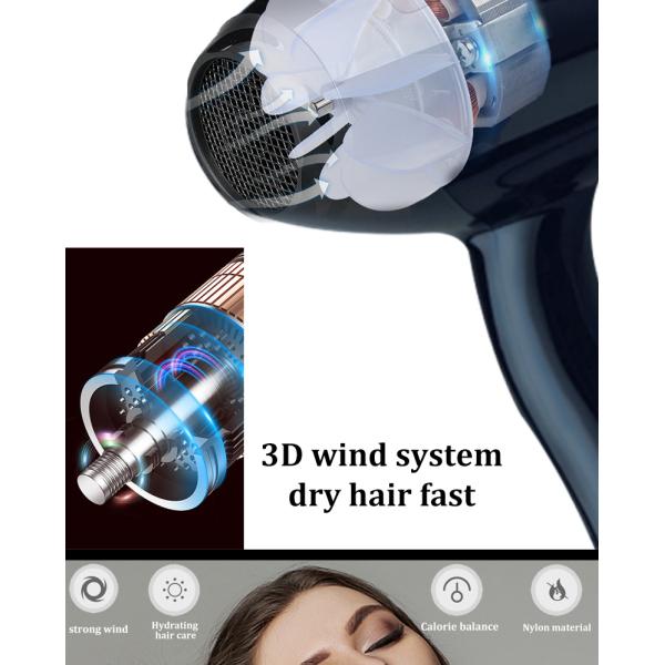 Материал ABS фена для волос 1800W наивысшей мощности парикмахерской салона красоты