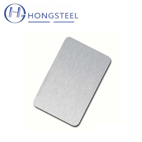 NO.4 Finish 1mm Decorative Stainless Steel Sheet 304 1219mm Width