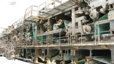 3800Kw ondulado Ton Paper Sheet Making Machine 2000