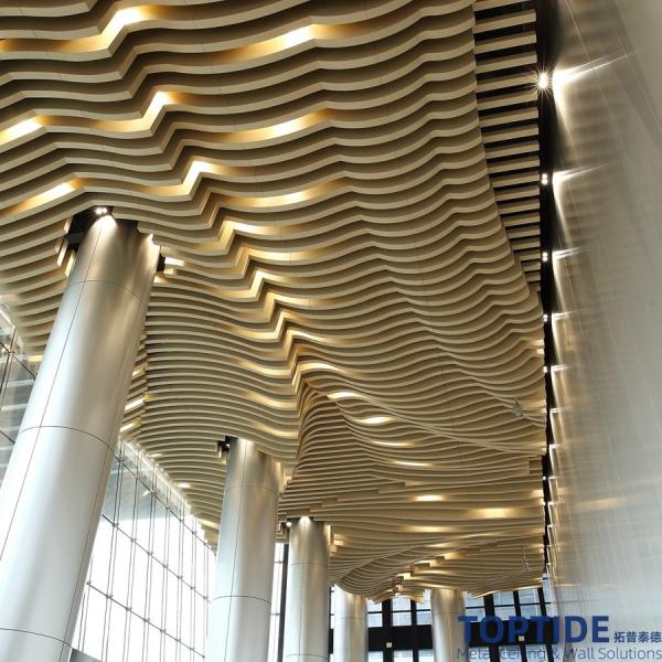 RAL9016 Metal Baffle Ceiling