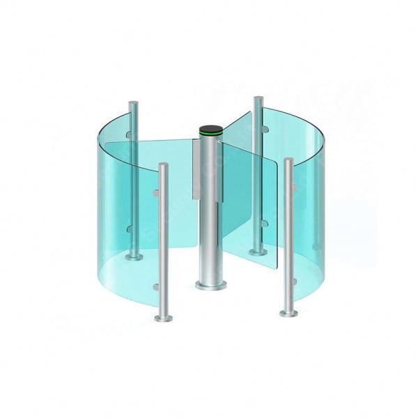 Cylinder Automatic SUS304 DC24V Swing Barrier Turnstile