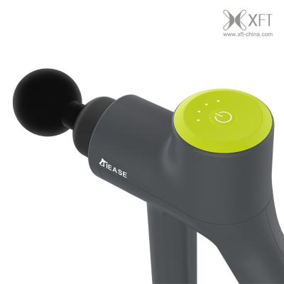 Cordless Body Massage Device Deep Percussion Power Vibration 4 Replaceable Heads