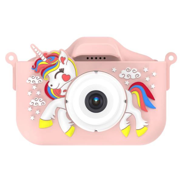 ABS Function Playing Kids Camera Dual Screen 4800W Digital Video Cameras for Girls Boys Age 3-10 Toddler