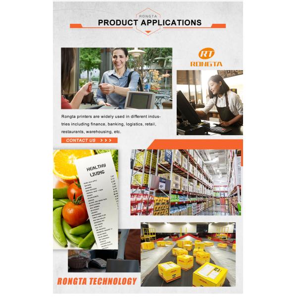 Wireless Thermal Label Printer Portable Bluetooth Thermal Printer for Logistics