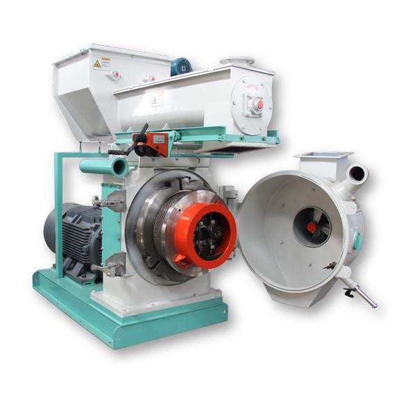 1.5-2th Ring Die Pellet Machine Rice Husk Biomass Wood Pelletizer In Vietnam