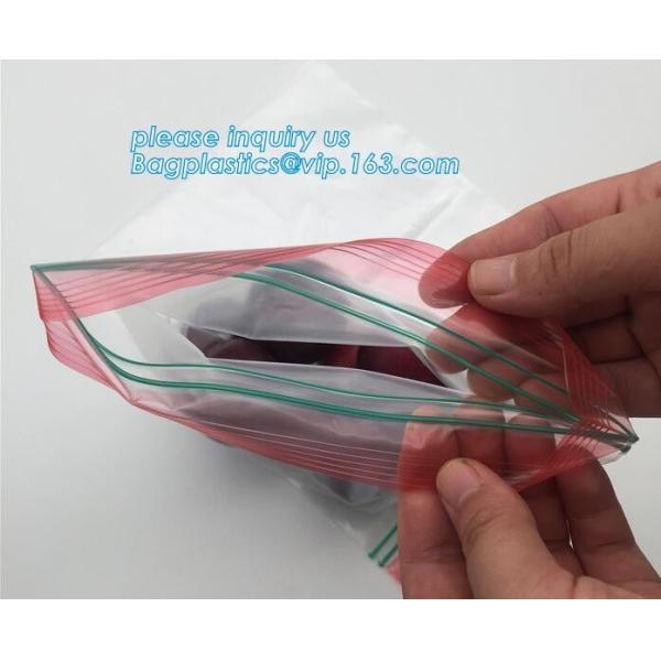 Low Price, HIgh Quality Grip Seal Bags, k Plastic Grip Seal Bag Transparent Food Stand Up Packaging Zipper Pouches