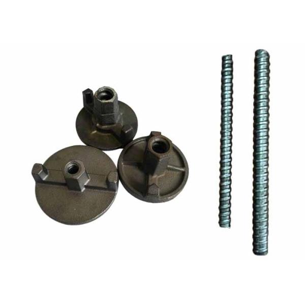 Golden Galvanized Scaffolding Formwork Wing Anchor Nuts For Concrete Construction