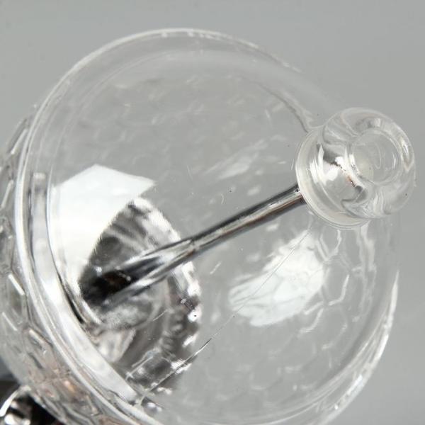 Plástico engarrafa/200ML Honey Dispenser portátil de Juice Bee Storage Glass Drip