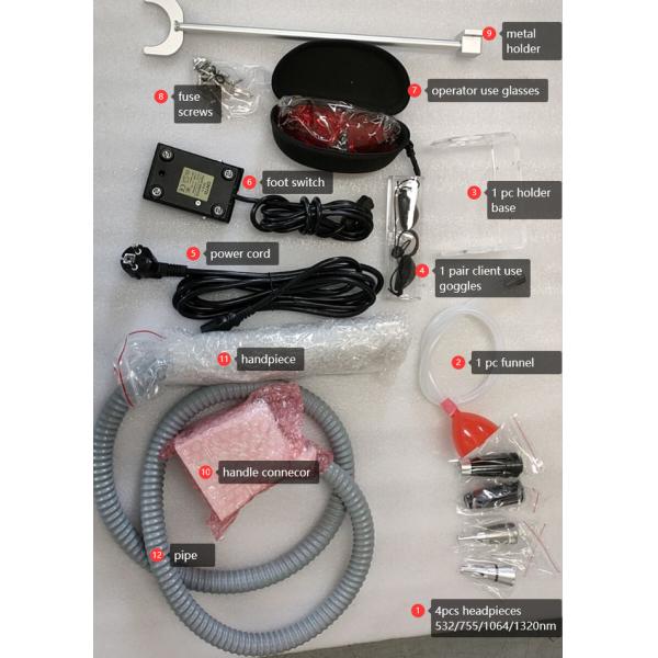 110V 220V Пикосекундная лазерная машина с охлаждением воздухом / закрытой циркуляцией воды