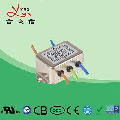 10A DC Line Noise Filter , Plug In Video Active Power Filter Metal Case