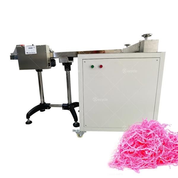 Grinding Raffia Crinkle Shredded Cut Machine for Filling Gift Boxes in 750*730*960MM Size