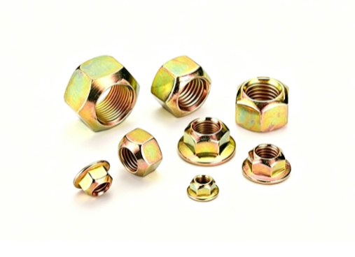 High Strength Prevailing Torque Lock Nut DIN 980V Zinc Plated Carbon Steel M6 M8 M10 M12