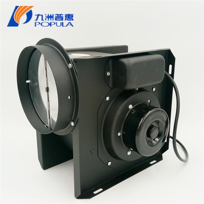 Metal Duct Fan High Anti Rust Coating Split Type Inline Booster Fan Easy Installation