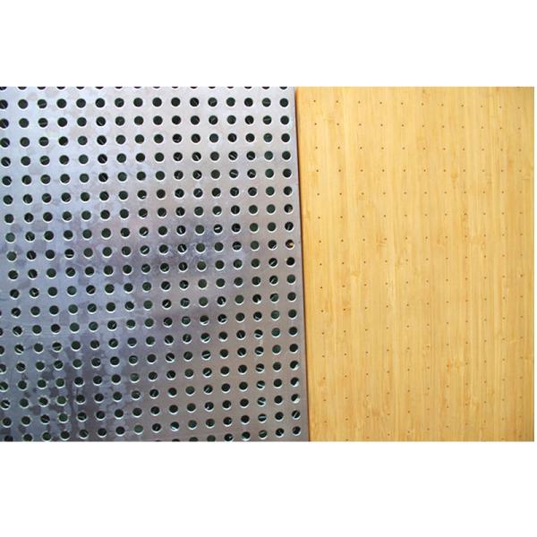 Sound Absorption Perforated Wood Acoustic Panels / Acoustic Foam Covering Panels