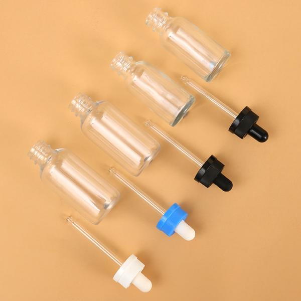 1oz 2oz 3oz 4oz Cobalt Blue Boston Glass Bottle for Cosmetics Essential Oil Customized Colors and Samples Process 2-3 days