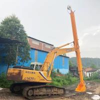 Excavadora de alta precisão braço telescópico de dois estágios 12T-35T Fundação Pit Caisson Projeto LG700 ZX240