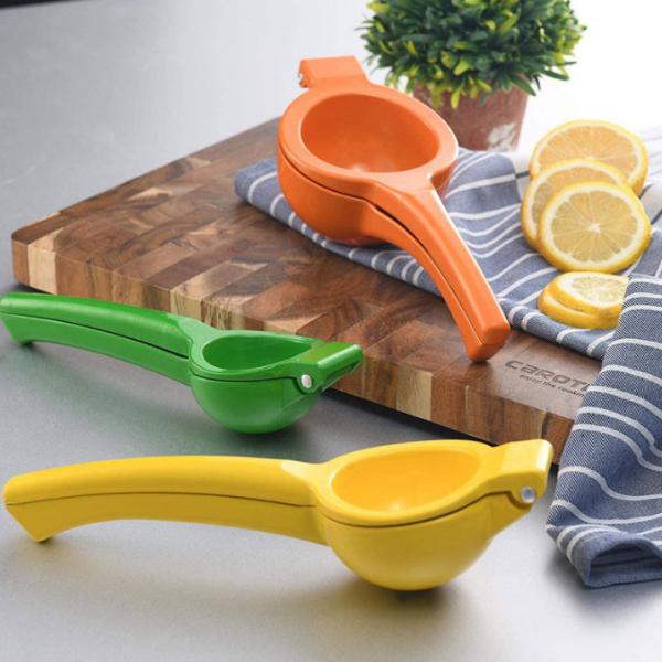 Manual Lemon Citrus Fruit Squeezer Juicer Lime Press Metal Kitchen Tool