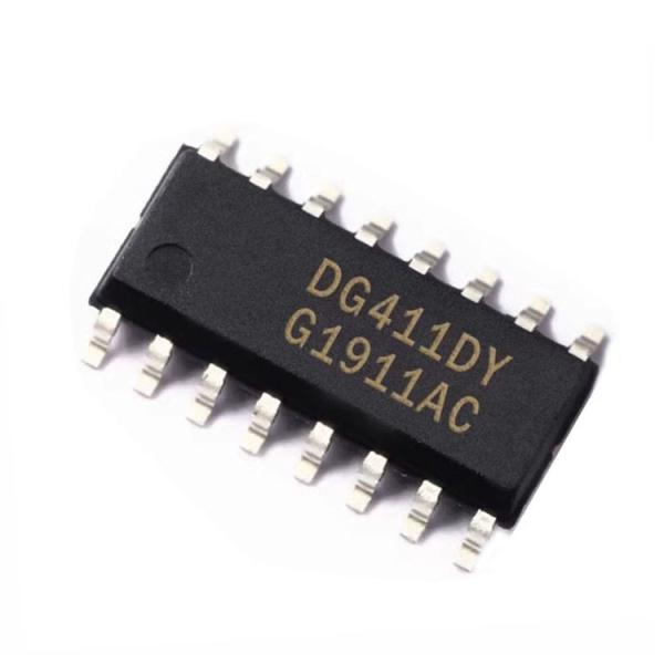DG411dy SOP-16 Composants électroniques Commutateur analogique de précision à quatre voies CI Neuf et original