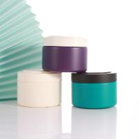 Pots cosmétiques de crème de la lanoline 250ml en plastique de HDPE pour la lotion de corps