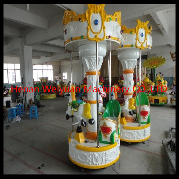 Children carnival games 8 seats zhengzhou amusement carousel