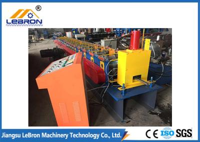 GI GP Material Strut Channel Roll Forming Machine , Metal Roll Forming Machine