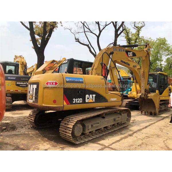Caterpillar 312 Excavator CAT312D Second-hand with C4.2ACERT Engine 12920 KG Weight
