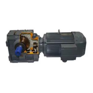 SAF47 Series Flange Mounted Helical Worm Gearbox with Intelligent Transmission and High Overload Bearing Capacity