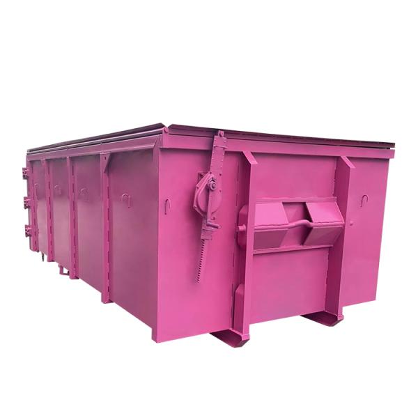 Recycling Hook Lift Bin Heavy Duty Steel Waste Container 8CBM 35CBM