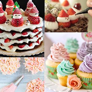 Biodegradable Pastry Piping Bags, Cake Decorating Bags, Baking Cookies Candy Supplies Kits,  Icing Bags