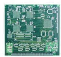 Demi trou 6 couches 4 Assemblée rapide de panneau de carte PCB de tour de la carte PCB Fr4 d'en cuivre d'once