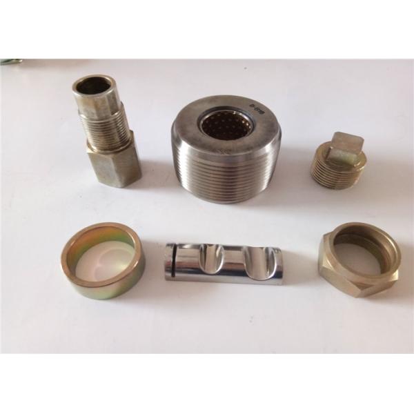 Brass Fabrication Custom CNC Machined Parts In Automobiles Zinc Plated