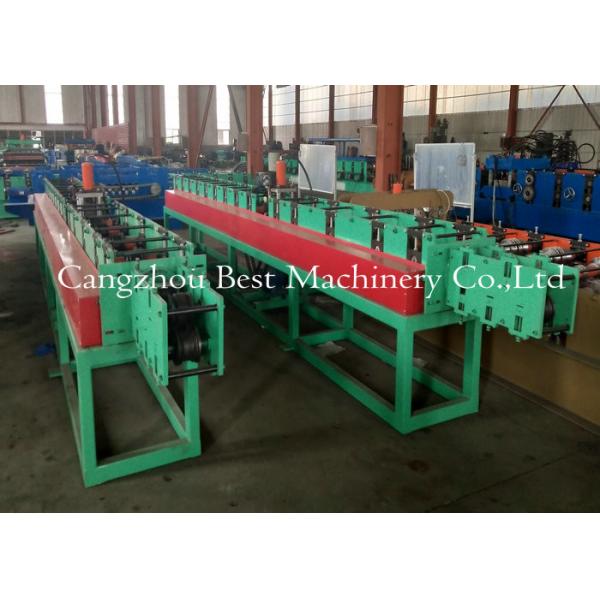 Galvanized Metal Roller Shutter Door Roll Forming Machine For Light Garage