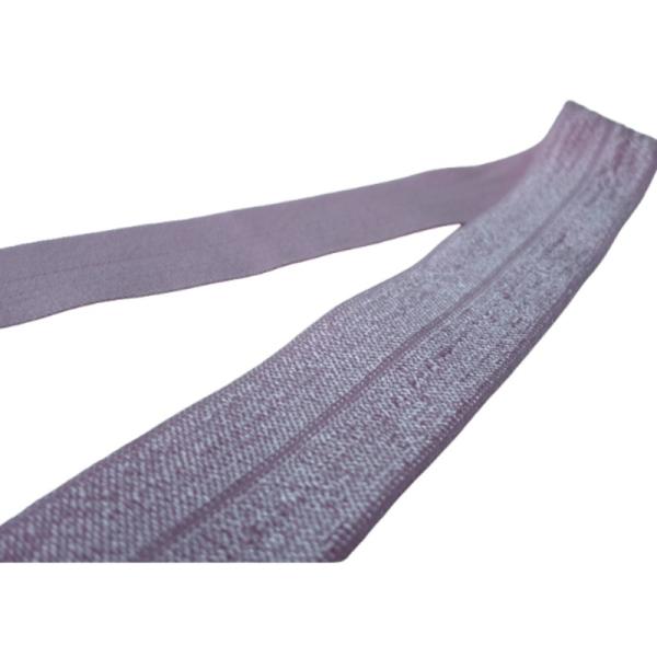 Shiny Bias Elastic Webbing 20mm Width Spandex Material with Oeko-Tex Certificate Stretch Feature