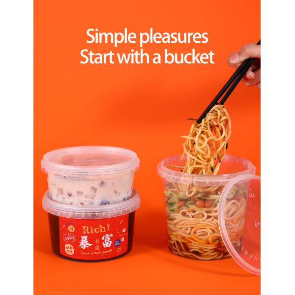 Пищевой класс круглый уплотненный контейнер для упаковки продуктов питания банка с противоугонной крышкой кухня классический дизайн стиль CLASSIC