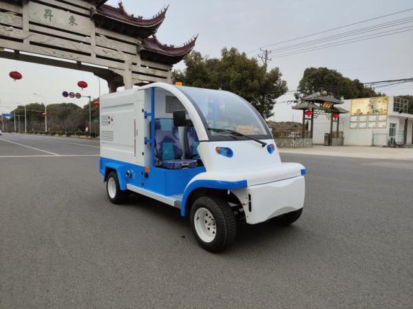 2 Passengers High Pressure New Energy Electric Sanitation Vehicle