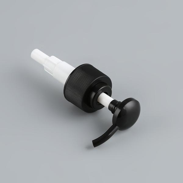 Bottle Black Body Lotion Dispenser Pump Manufacturer 28/410 30/400 24mm Lotion Pump 250ml