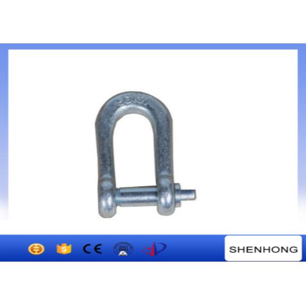 Connecting Overhead Line Construction Tools , Screw pin bow high strength connection shackle