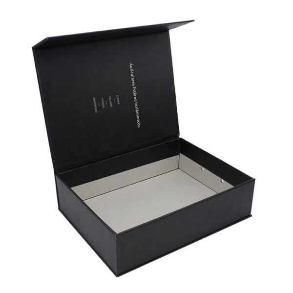 Electronic Cardboard Gift Box Packaging For Wireless Earphone Headphone Cable