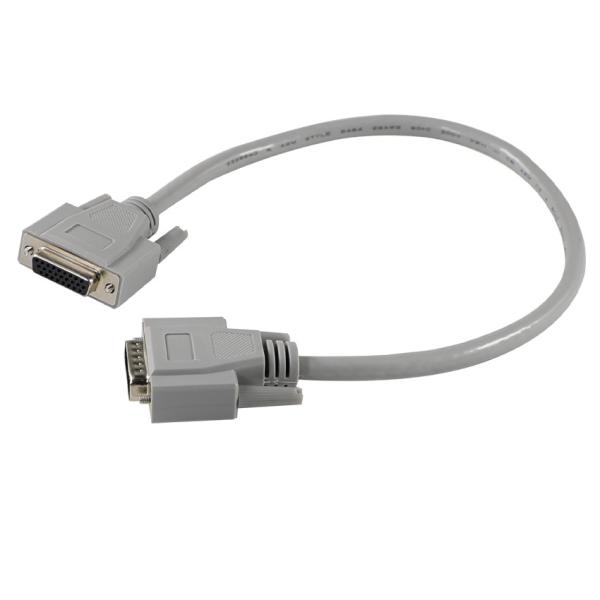 DB15 Male to DB9 Female Cable 20-28AWG PVC Universal Data Transfer