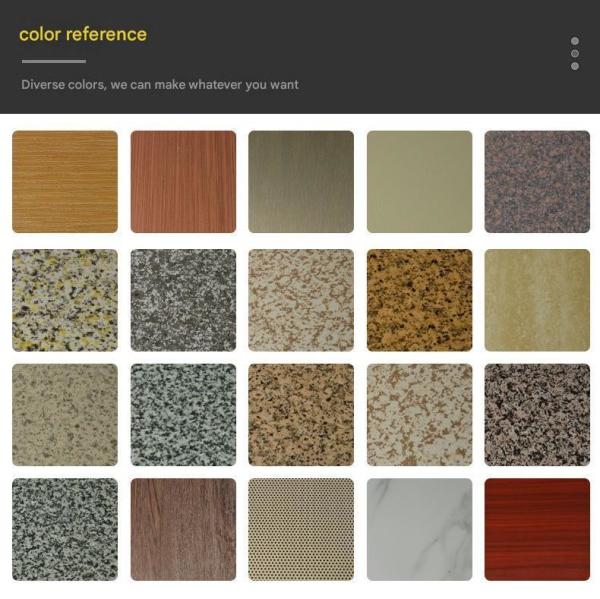 Villa Exterior Cladding Marble Aluminium Composite Panel Honeycomb Fireproof Anti-Static Contemporary Wall Material