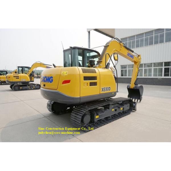 Мини гидравлическая глубина 4070мм веса 7730кг Макса экскаватора СЭ80Д Кравлер выкапывая