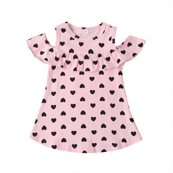 Summer Children'S Clothing Girls Polka Dot Dress New Ruffled Children'S Dress