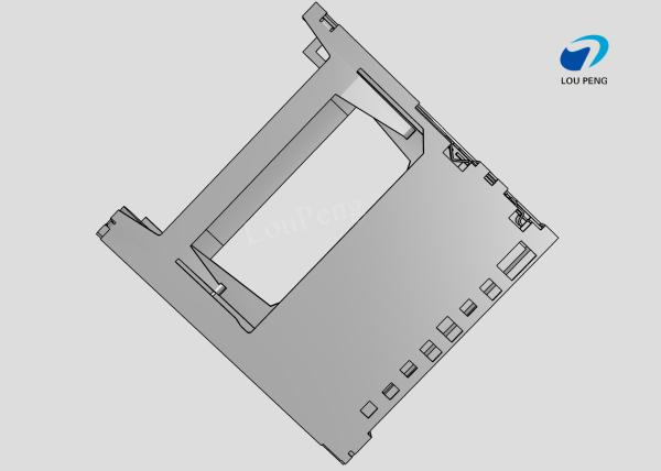 SD Card Connectors, Secure Digital Compatible Card, 9 Position, Surface Mount, Right Angle