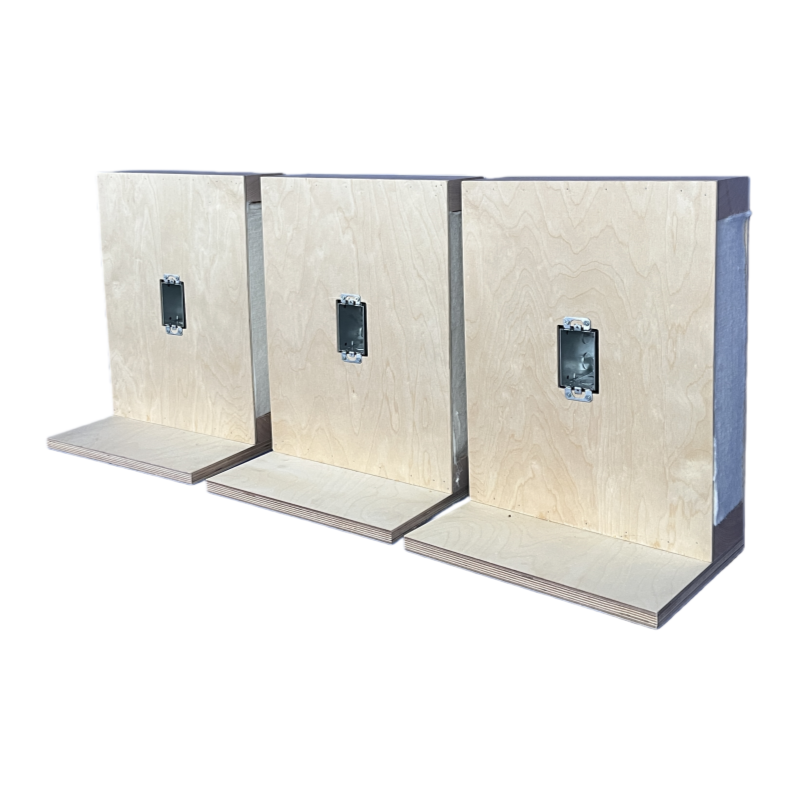 UL498 Compliant UL Test Frame with Hardened Steel Pins for Secure Wall Mounting Plug Socket Tester